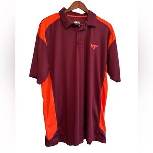 Virginia Tech polo by J America men’s size XL